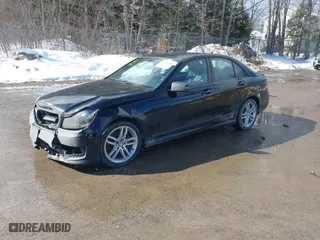 2014 Mercedes-Benz C-Class C 300 Sport with VIN WDDGF8AB9EA910300, listed as a IAAI auction lot 41634366 with 116,854 mi miles. Bid and sale history available at carsss.com. Image 2.