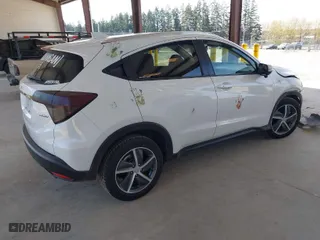 2022 Honda HR-V EX with VIN 3CZRU6H55NM715532, listed as a IAAI auction lot 41969718 with 76,002 mi miles. Bid and sale history available at carsss.com. Image 4.