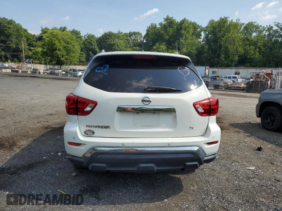 2017 Nissan Pathfinder SV with VIN 5N1DR2MN5HC671081, listed as a Copart auction lot 62905995 with 125,293 mi miles and Clean title. Bid and sale history available at DreamBid. Image 6.