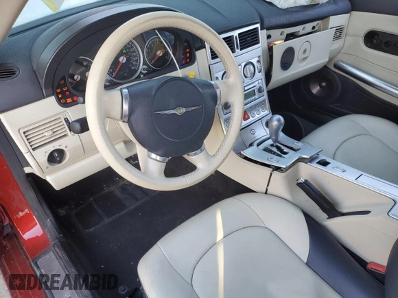 2006 Chrysler Crossfire Limited z VIN 1C3AN65L26X062452, wystawiony jako Copart lot #41878525 z przebiegiem 96 790 mil mil oraz Szkoda całkowita • Salvage title. Historia ofert i sprzedaży dostępna na DreamBid. Obrazek 8.