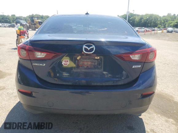 2017 Mazda 3 Touring with VIN JM1BN1V73H1125859, listed as a Copart auction lot 65023235 with 120,300 mi miles and Salvage title. Bid and sale history available at DreamBid. Image 6.
