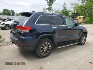 2014 Jeep Grand Cherokee Limited with VIN 1C4RJFBG5EC206003, listed as a Copart auction lot 64054335 with 179,202 mi miles and Clean title. Bid and sale history available at DreamBid. Image 3.
