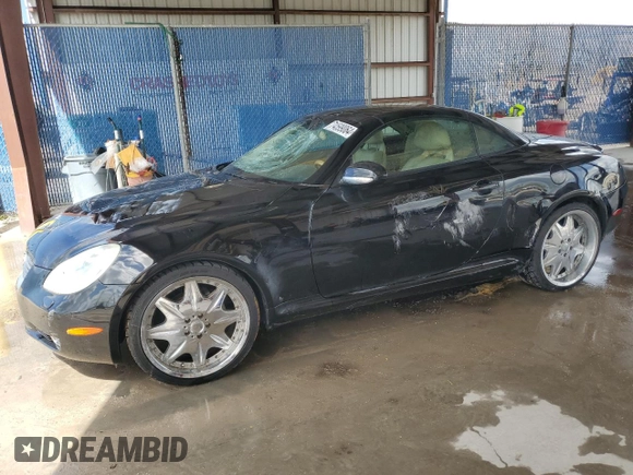 2002 Lexus SC 430 with VIN JTHFN48Y620008666, listed as a Copart auction lot 74599064 with Not Provided miles and Non Repairable. Bid and sale history available at carsss.com. Image 1.
