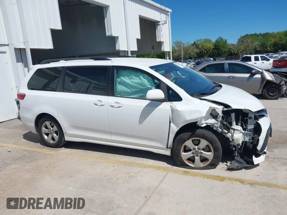 2019 Toyota Sienna LE Auto Access Seat with VIN 5TDKZ3DC6KS012237, listed as a IAAI auction lot 41822942 with 97,237 mi miles and . Bid and sale history available at DreamBid. Image 14.