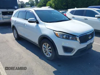 2016 Kia Sorento LX with VIN 5XYPGDA51GG080862, listed as a IAAI auction lot 42795910 with 208,535 mi miles and . Bid and sale history available at DreamBid. Image 1.