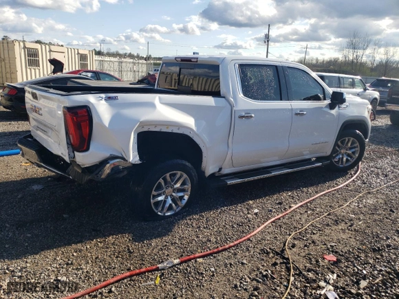 2022 GMC Sierra 1500 Limited SLT with VIN 3GTU9DET8NG181112, listed as a Copart auction lot 45537324 with 49,369 mi miles and Salvage Title. Bid and sale history available at carsss.com. Image 3.