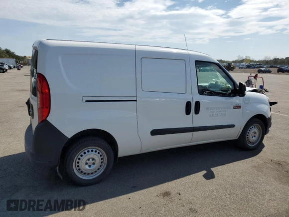 2018 Ram ProMaster City Cargo Tradesman z VIN ZFBERFAB6J6J72372, wystawiony jako Copart lot #55621575 z przebiegiem 29 700 mil mil oraz Szkoda całkowita • Salvage title. Historia ofert i sprzedaży dostępna na DreamBid. Obrazek 3.