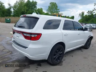 2019 Dodge Durango SXT Plus with VIN 1C4RDJAG3KC821124, listed as a IAAI auction lot 42214374 with 102,134 mi miles and . Bid and sale history available at DreamBid. Image 4.