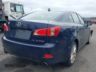 2012 Lexus IS 250 with VIN JTHCF5C27C5056951, listed as a IAAI auction lot 41814618 with 240,211 mi miles and . Bid and sale history available at DreamBid. Image 4.