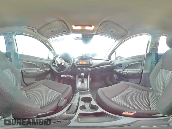 2024 Nissan Versa S with VIN 3N1CN8DV4RL904939, listed as a Copart auction lot 53999585 with 9,506 mi miles and Salvage title. Bid and sale history available at DreamBid. Image 14.