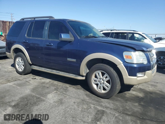 2008 Ford Explorer Eddie Bauer with VIN 1FMEU64EX8UA15530, listed as a Copart auction lot 77192754 with Not Provided miles and Clean Title. Bid and sale history available at carsss.com. Image 4.