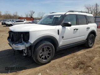 2021 Ford Bronco Sport Big Bend z VIN 3FMCR9B65MRB27109, wystawiony jako Copart lot #53089795 z przebiegiem 59 721 mil mil oraz Szkoda całkowita • Salvage title. Historia ofert i sprzedaży dostępna na DreamBid. Obrazek 1.