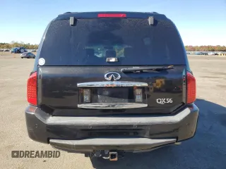 2004 Infiniti QX56 with VIN 5N3AA08C54N812468, listed as a Copart auction lot 77897554 with 0 mi miles and Salvage Title. Bid and sale history available at carsss.com. Image 6.