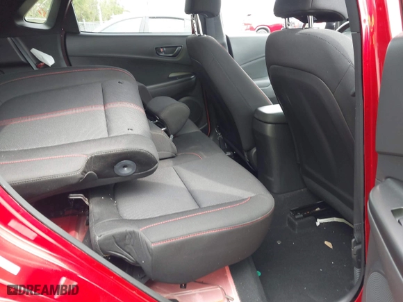 2022 Hyundai Kona N Line with VIN KM8K33A30NU794312, listed as a IAAI auction lot 41875100 with 21,880 mi miles. Bid and sale history available at carsss.com. Image 8.