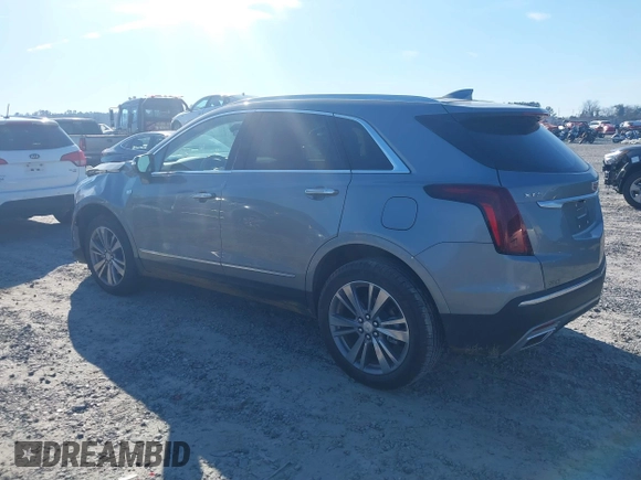 2024 Cadillac XT5 FWD Premium Luxury with VIN 1GYKNCR45RZ752636, listed as a IAAI auction lot 41202271 with 4,023 mi miles. Bid and sale history available at carsss.com. Image 3.