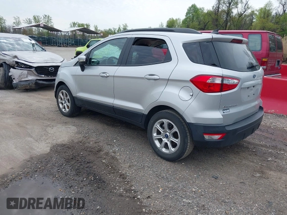 2019 Ford EcoSport SE z VIN MAJ3S2GE9KC298270, wystawiony jako IAAI lot #42002437 z przebiegiem 25 139 mil mil oraz . Historia ofert i sprzedaży dostępna na DreamBid. Obrazek 3.