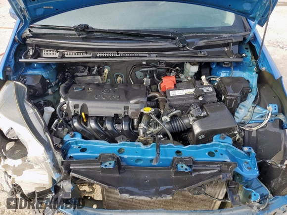 2015 Toyota Yaris L with VIN VNKJTUD31FA019853, listed as a Copart auction lot 51001405 with 130,004 mi miles and Salvage Title. Bid and sale history available at carsss.com. Image 11.