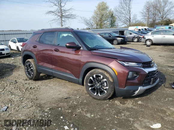 2023 Chevrolet TrailBlazer LT with VIN KL79MRSL4PB062018, listed as a Copart auction lot 53191905 with Not Provided miles and Salvage Title. Bid and sale history available at DreamBid. Image 4.