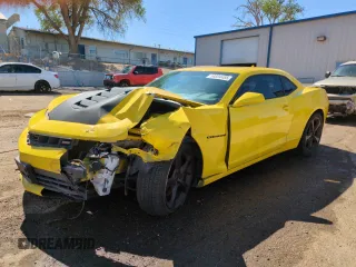 2014 Chevrolet Camaro SS z VIN 2G1FK1EJ9E9265520, wystawiony jako Copart lot #54694455 z przebiegiem 89 036 mil mil oraz Szkoda całkowita • Salvage title. Historia ofert i sprzedaży dostępna na DreamBid. Obrazek 1.