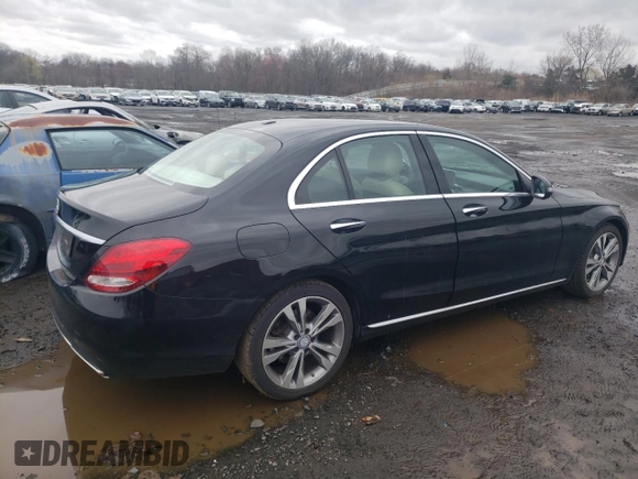 2017 Mercedes-Benz C C 300 with VIN 55SWF4JB9HU196631, listed as a Copart auction lot 52752505 with 84,367 mi miles and Salvage Title. Bid and sale history available at carsss.com. Image 3.