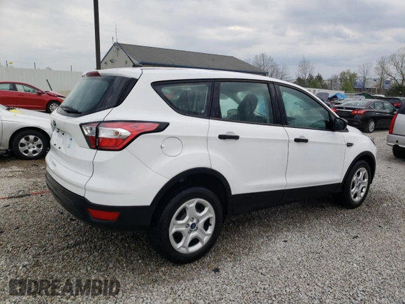 2018 Ford Escape S with VIN 1FMCU0F74JUC02609, listed as a Copart auction lot 52541145 with 18,239 mi miles and Salvage Title. Bid and sale history available at carsss.com. Image 3.