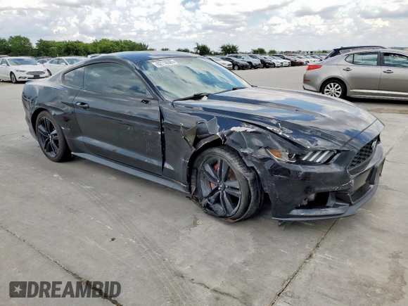 2015 Ford Mustang EcoBoost with VIN 1FA6P8TH8F5408060, listed as a Copart auction lot 62118585 with 76,913 mi miles and Salvage title. Bid and sale history available at DreamBid. Image 4.