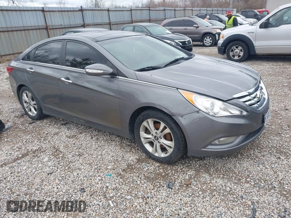 2013 Hyundai Sonata Limited with VIN 5NPEC4AC4DH540036, listed as a IAAI auction lot 41857117 with 273,532 mi miles and . Bid and sale history available at DreamBid. Image 1.