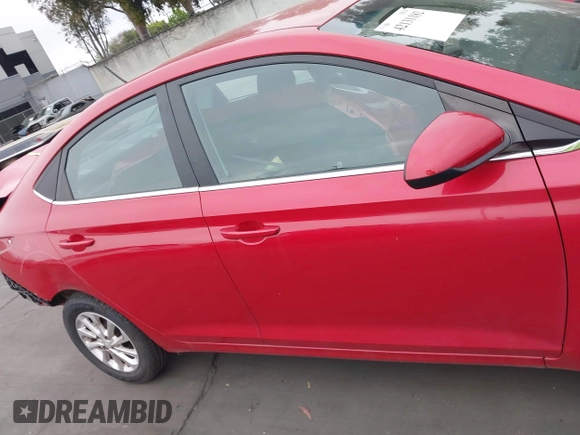 2022 Hyundai Accent SE with VIN 3KPC24A68NE175452, listed as a IAAI auction lot 42131182 with 44,541 mi miles and . Bid and sale history available at carsss.com. Image 14.