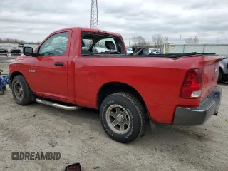 2010 Dodge 1500 ST with VIN 3D7JB1EK5AG180304, listed as a Copart auction lot 51411955 with 145,452 mi miles and Salvage Title. Bid and sale history available at carsss.com. Image 2.