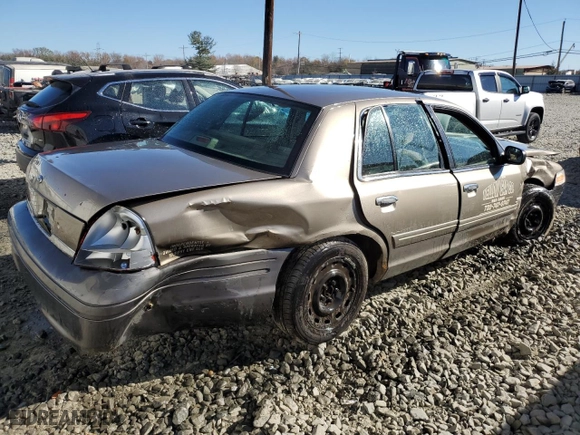 2003 Ford Crown Victoria Standard with VIN 2FAFP73W43X138649, listed as a Copart auction lot 78799164 with 563,343 mi miles and Salvage Title. Bid and sale history available at carsss.com. Image 3.