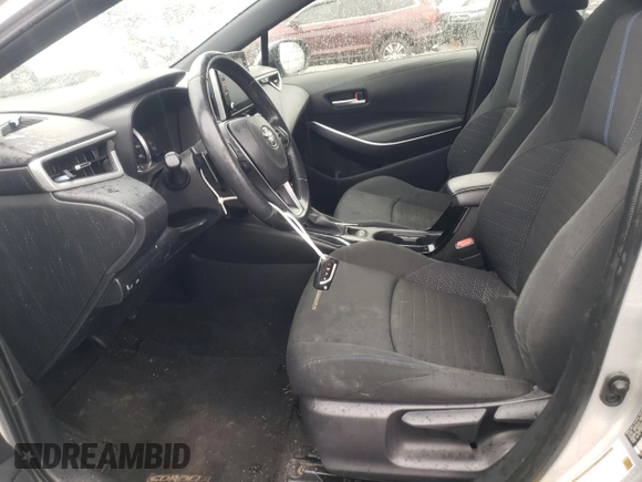 2020 Toyota Corolla SE with VIN JTDS4RCE4LJ021618, listed as a Copart auction lot 47934875 with 88,950 mi miles and Salvage Title. Bid and sale history available at DreamBid. Image 7.