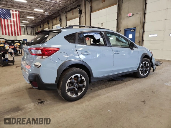 2021 Subaru Crosstrek Premium z VIN JF2GTAPC9M8665595, wystawiony jako Copart lot #60480065 z przebiegiem 35 083 mil mil oraz Szkoda całkowita • Salvage title. Historia ofert i sprzedaży dostępna na DreamBid. Obrazek 3.