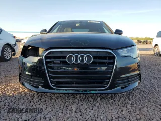2015 Audi A6 Premium Plus with VIN WAUGFAFC3FN043521, listed as a Copart auction lot 60538745 with 82,135 mi miles and Salvage title. Bid and sale history available at DreamBid. Image 5.