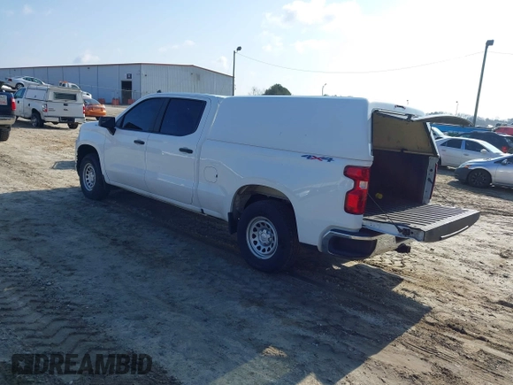 2021 Chevrolet Silverado 1500 Work Truck with VIN 1GCUYAEF6MZ123347, listed as a IAAI auction lot 41396309 with 120,729 mi miles and . Bid and sale history available at DreamBid. Image 3.
