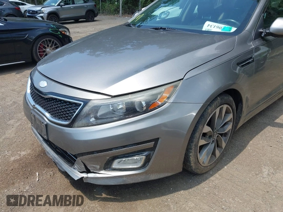 2014 Kia Optima SX with VIN 5XXGR4A75EG270693, listed as a IAAI auction lot 42606134 with 126,486 mi miles and . Bid and sale history available at DreamBid. Image 6.