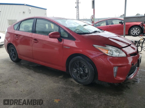 2012 Toyota Prius One with VIN JTDKN3DU4C1609227, listed as a Copart auction lot 53570365 with 162,626 mi miles and Salvage Title. Bid and sale history available at DreamBid. Image 4.