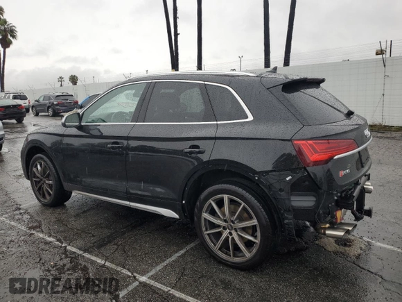 2022 Audi SQ5 Premium Plus with VIN WA1B4AFY3N2105637, listed as a Copart auction lot 40907964 with Not Provided miles and . Bid and sale history available at DreamBid. Image 2.