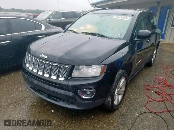 2016 Jeep Compass High Altitude with VIN 1C4NJDAB8GD672451, listed as a Copart auction lot 50443590 with 0 mi miles. Bid and sale history available at carsss.com. Image 2.
