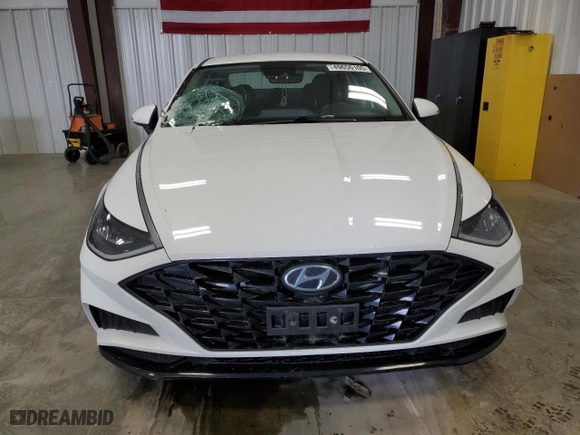 2020 Hyundai Sonata SEL with VIN 5NPEF4JA7LH016576, listed as a Copart auction lot 49650105 with 81,934 mi miles and Salvage Title. Bid and sale history available at carsss.com. Image 5.