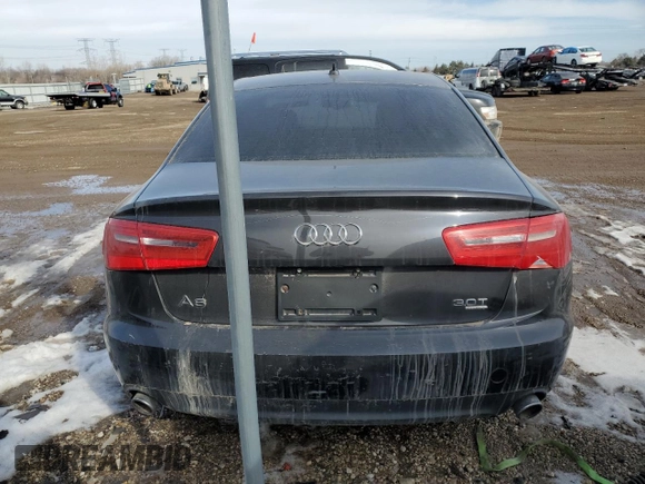 2012 Audi A6 Premium Plus z VIN WAUFGBFC7CN142398, wystawiony jako Copart lot #45745345 z przebiegiem 124 208 mil mil oraz Czysty tytuł • Clean title. Historia ofert i sprzedaży dostępna na DreamBid. Obrazek 6.