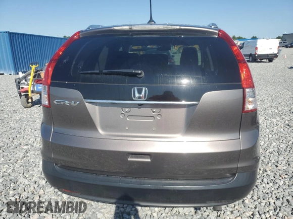 2012 Honda CR-V EX-L with VIN 5J6RM3H73CL045364, listed as a Copart auction lot 52605205 with 168,818 mi miles and Salvage Title. Bid and sale history available at carsss.com. Image 6.