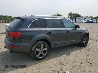 2015 Audi Q7 S line Prestige with VIN WA1DGAFEXFD002243, listed as a Copart auction lot 59639835 with 158,448 mi miles and Clean title. Bid and sale history available at DreamBid. Image 3.