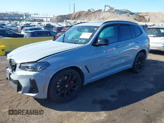2023 BMW X3 M40i with VIN 5UX83DP00P9S73435, listed as a IAAI auction lot 41874545 with 21,619 mi miles and . Bid and sale history available at DreamBid. Image 17.