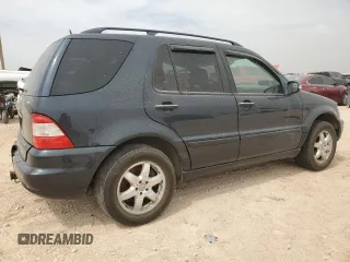 2003 Mercedes-Benz M 320/430/500 with VIN 4JGAB75E63A417600, listed as a Copart auction lot 54395365 with 276,552 mi miles and Salvage Title. Bid and sale history available at DreamBid. Image 3.