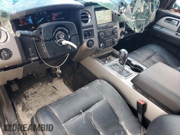 2017 Ford Expedition Limited with VIN 1FMJU2AT3HEA38720, listed as a Copart auction lot 62186975 with 83,591 mi miles and Salvage title. Bid and sale history available at DreamBid. Image 8.