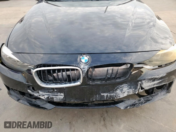 2012 BMW 3 Series 328i with VIN WBA3A5C50CFJ89732, listed as a Copart auction lot 59443405 with Not provided miles and Salvage title. Bid and sale history available at DreamBid. Image 11.