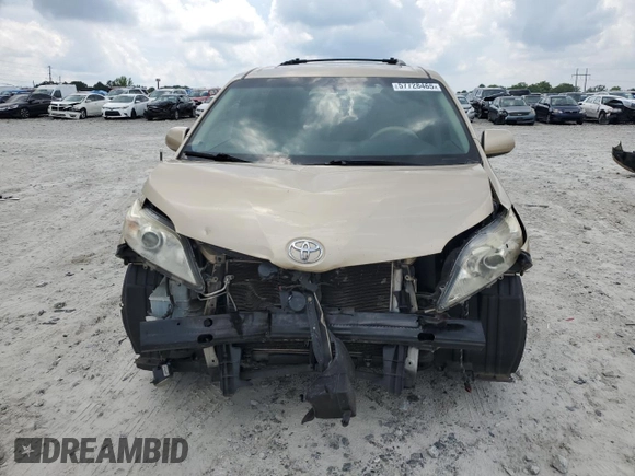 2011 Toyota Sienna XLE AAS с VIN 5TDYK3DC8BS106182, выставлен на аукционе Copart как лот 57728465 с пробегом 168 468 миль миль и Списание • Salvage title. История ставок и продаж доступна на DreamBid. Изображение 5.