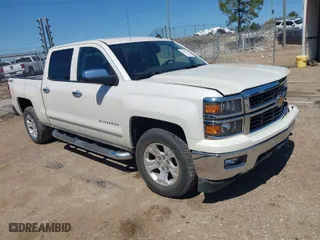 2014 Chevrolet Silverado 1500 LTZ with VIN 3GCUKSEC6EG431603, listed as a IAAI auction lot 41876132 with 99,062 mi miles. Bid and sale history available at carsss.com. Image 1.
