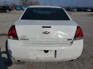2012 Chevrolet Impala LS Fleet with VIN 2G1WF5E34C1216542, listed as a Copart auction lot 43608895 with 215,566 mi miles and Salvage Title. Bid and sale history available at DreamBid. Image 6.