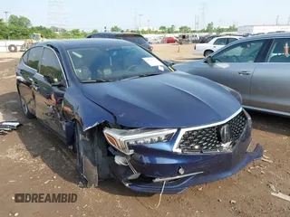 2019 Acura TLX z VIN 19UUB1F37KA010834, wystawiony jako IAAI lot #42448379 z przebiegiem 83 098 mil mil oraz . Historia ofert i sprzedaży dostępna na DreamBid. Obrazek 1.